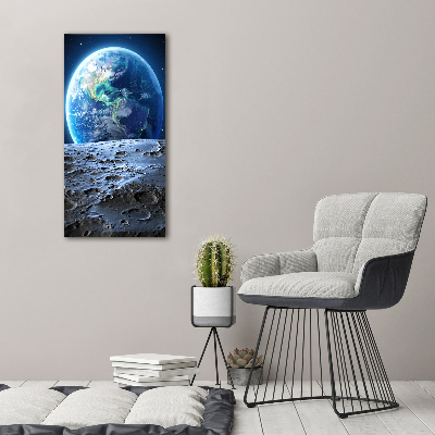 Large canvas wall art Planet Earth