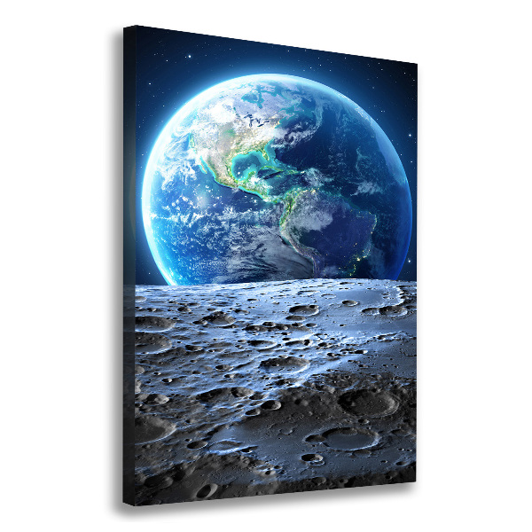 Large canvas wall art Planet Earth