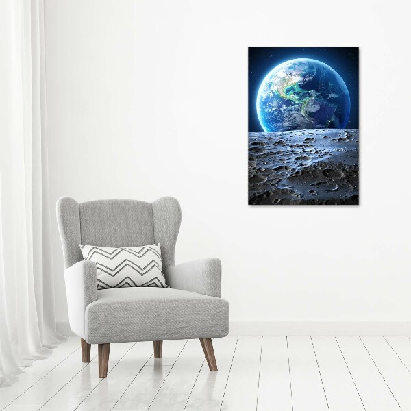 Large canvas wall art Planet Earth