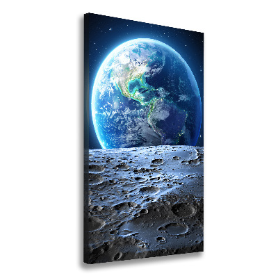 Large canvas wall art Planet Earth