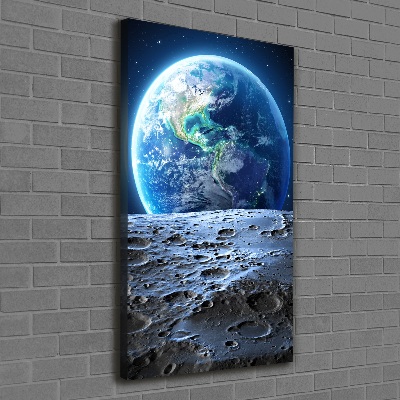 Large canvas wall art Planet Earth