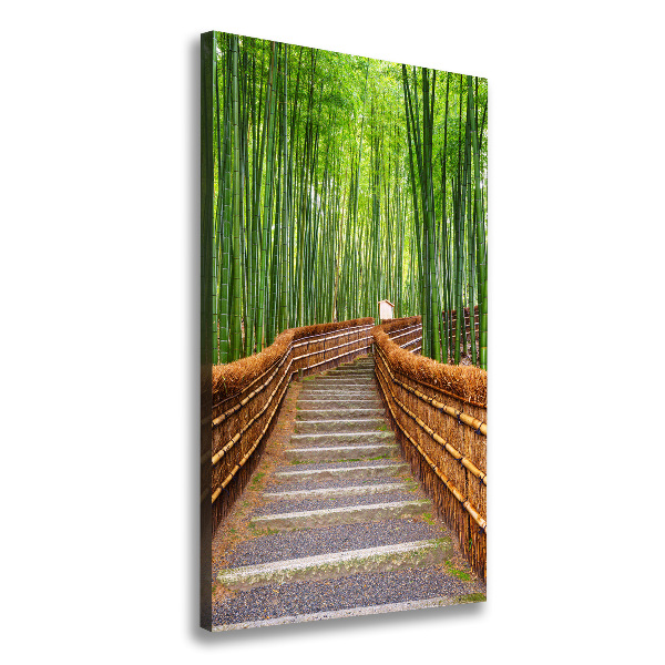 Canvas wall art Bamboo forest