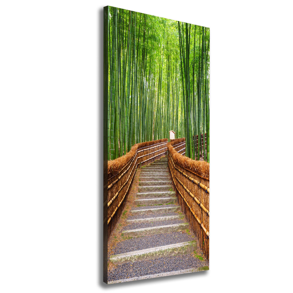 Canvas wall art Bamboo forest