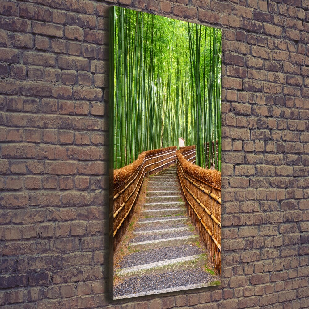 Canvas wall art Bamboo forest