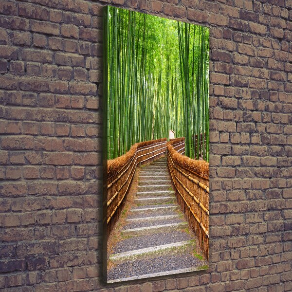 Canvas wall art Bamboo forest