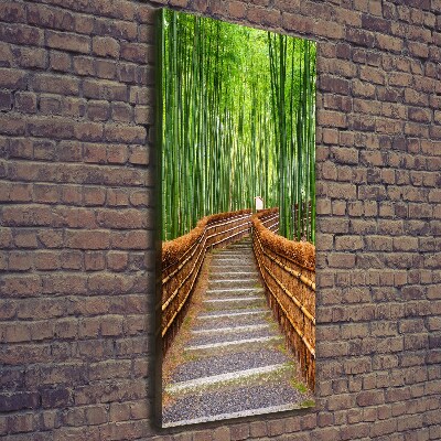 Canvas wall art Bamboo forest