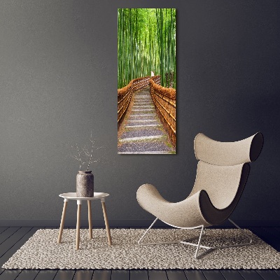 Canvas wall art Bamboo forest