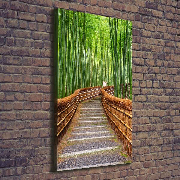 Canvas wall art Bamboo forest