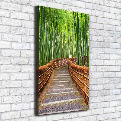 Canvas wall art Bamboo forest