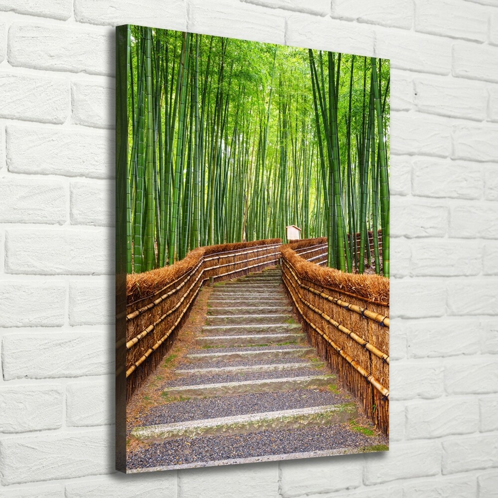 Canvas wall art Bamboo forest