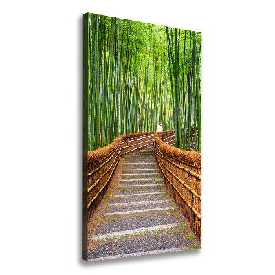 Canvas wall art Bamboo forest