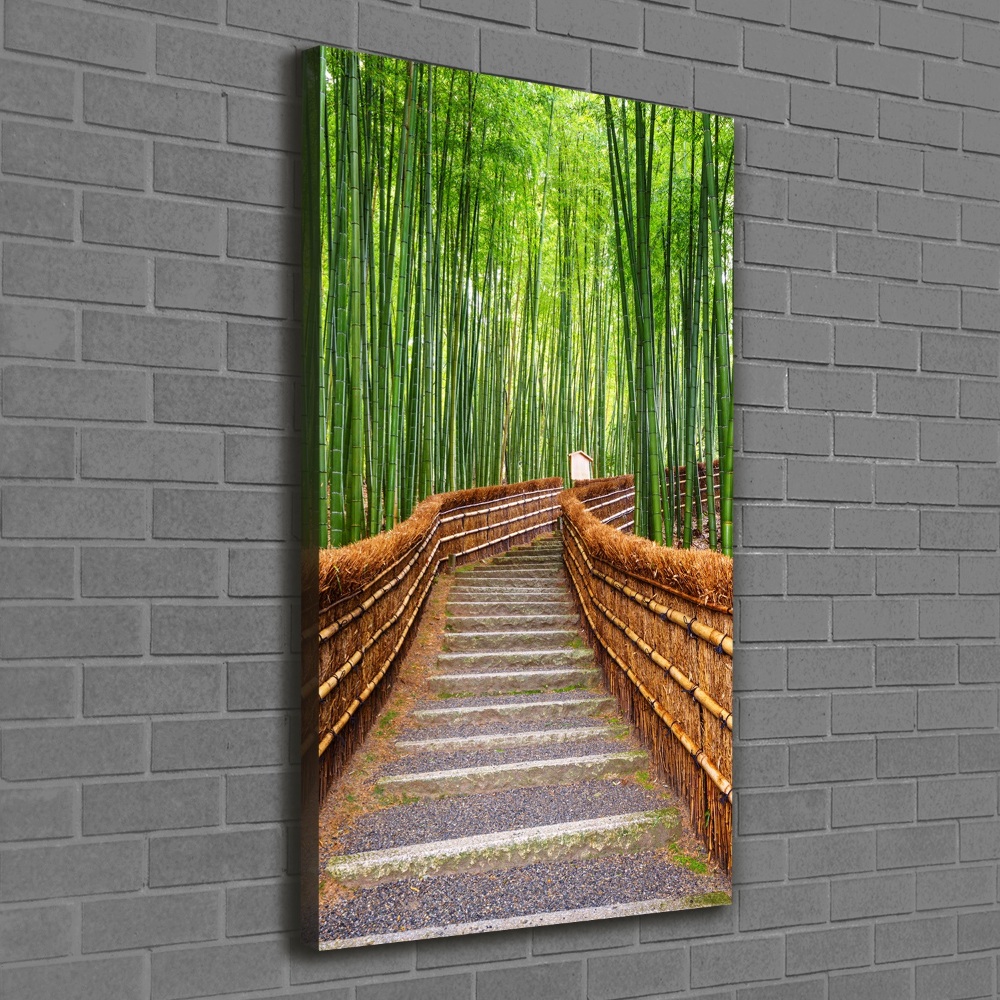 Canvas wall art Bamboo forest