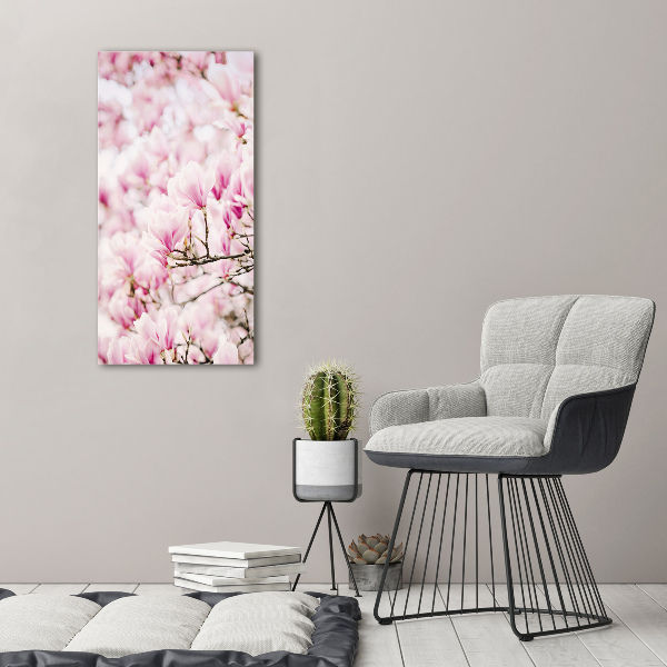 Large canvas wall art Magnolia flowers