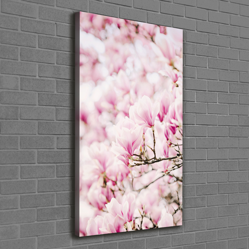 Large canvas wall art Magnolia flowers