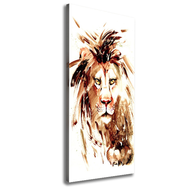 Canvas wall art Lion