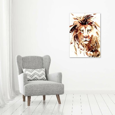 Canvas wall art Lion