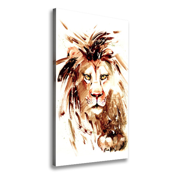 Canvas wall art Lion