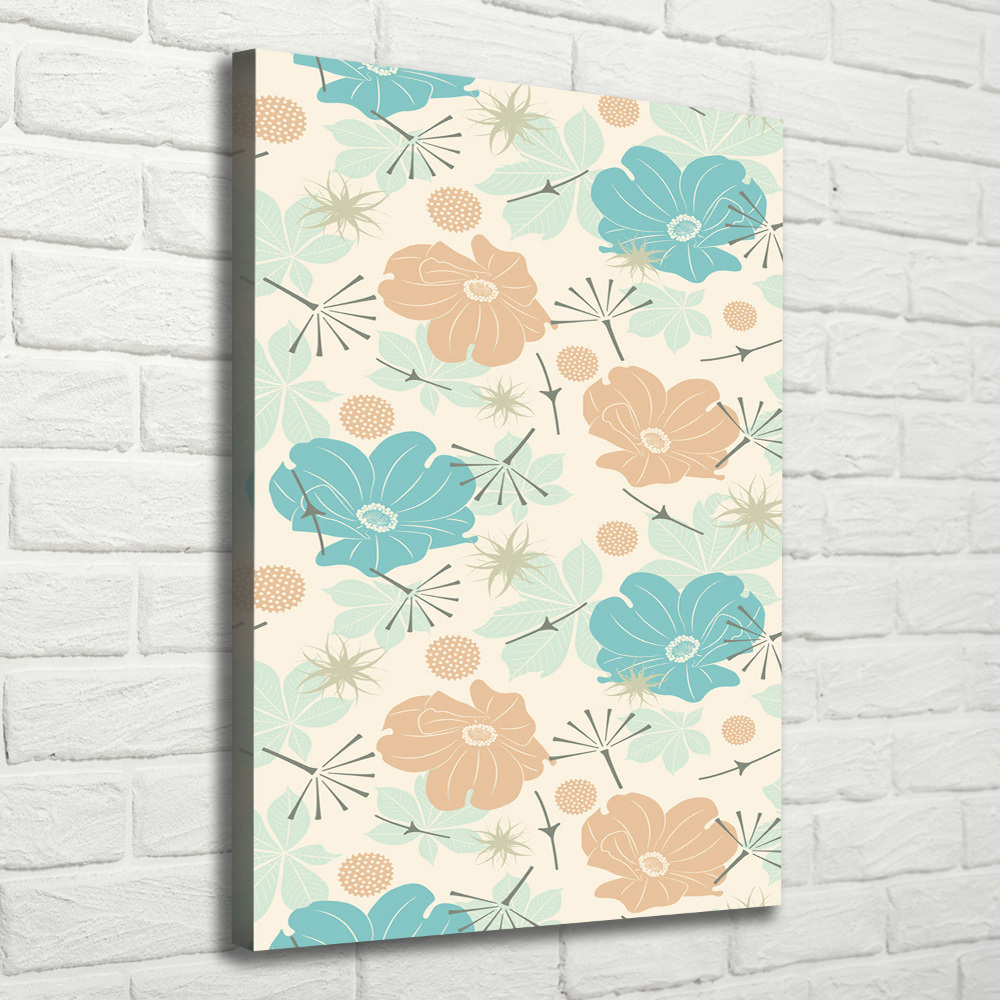 Canvas print Floral pattern