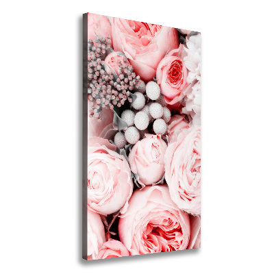 Large canvas wall art Bouquet of flowers