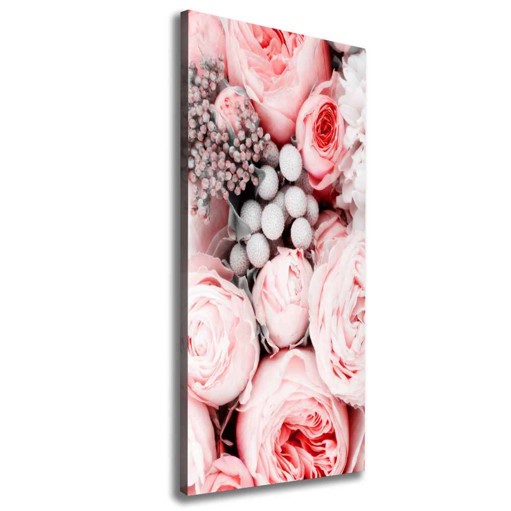 Large canvas wall art Bouquet of flowers