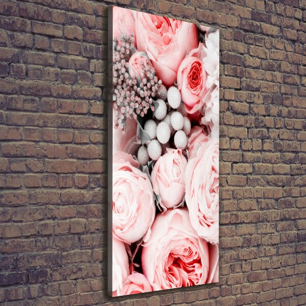 Large canvas wall art Bouquet of flowers