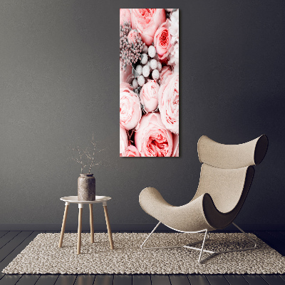 Large canvas wall art Bouquet of flowers