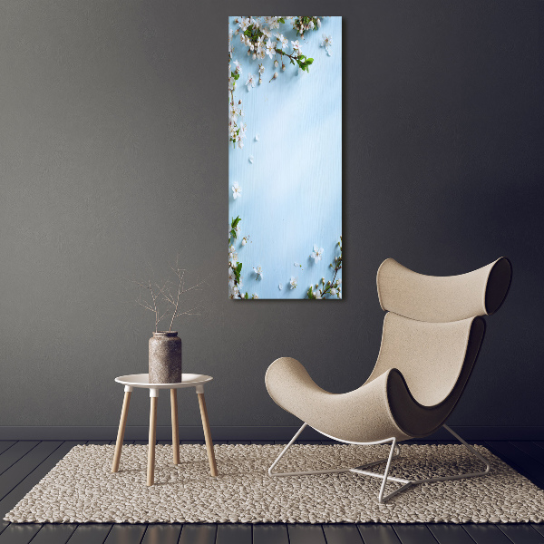 Wall art canvas large Cherry blossoms