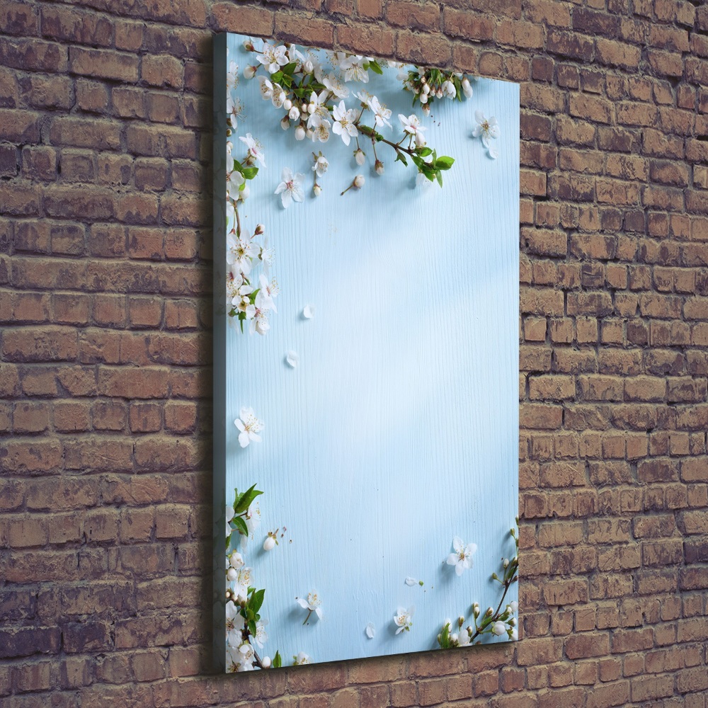 Wall art canvas large Cherry blossoms