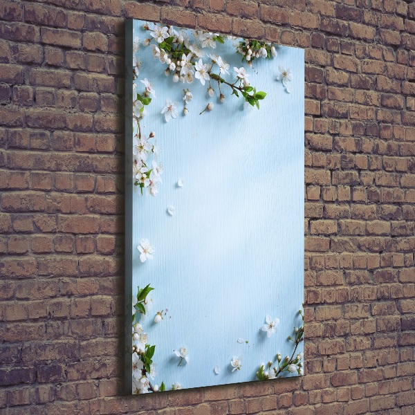 Wall art canvas large Cherry blossoms