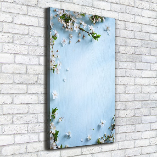 Wall art canvas large Cherry blossoms