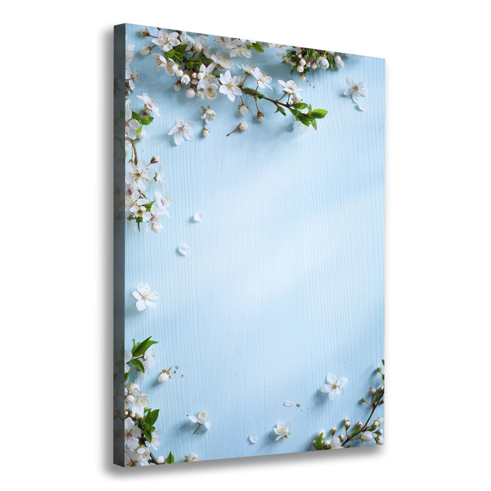 Wall art canvas large Cherry blossoms