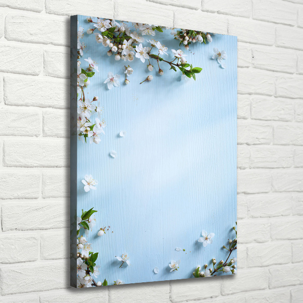 Wall art canvas large Cherry blossoms