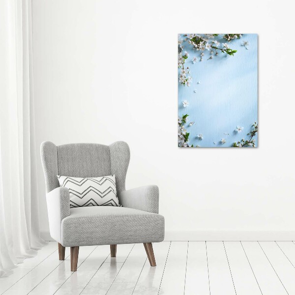 Wall art canvas large Cherry blossoms