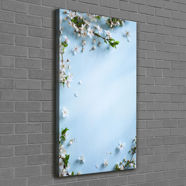 Wall art canvas large Cherry blossoms