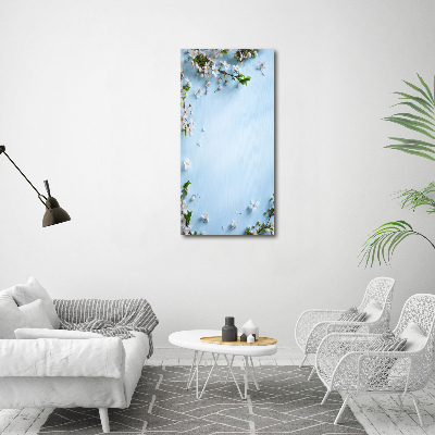 Wall art canvas large Cherry blossoms