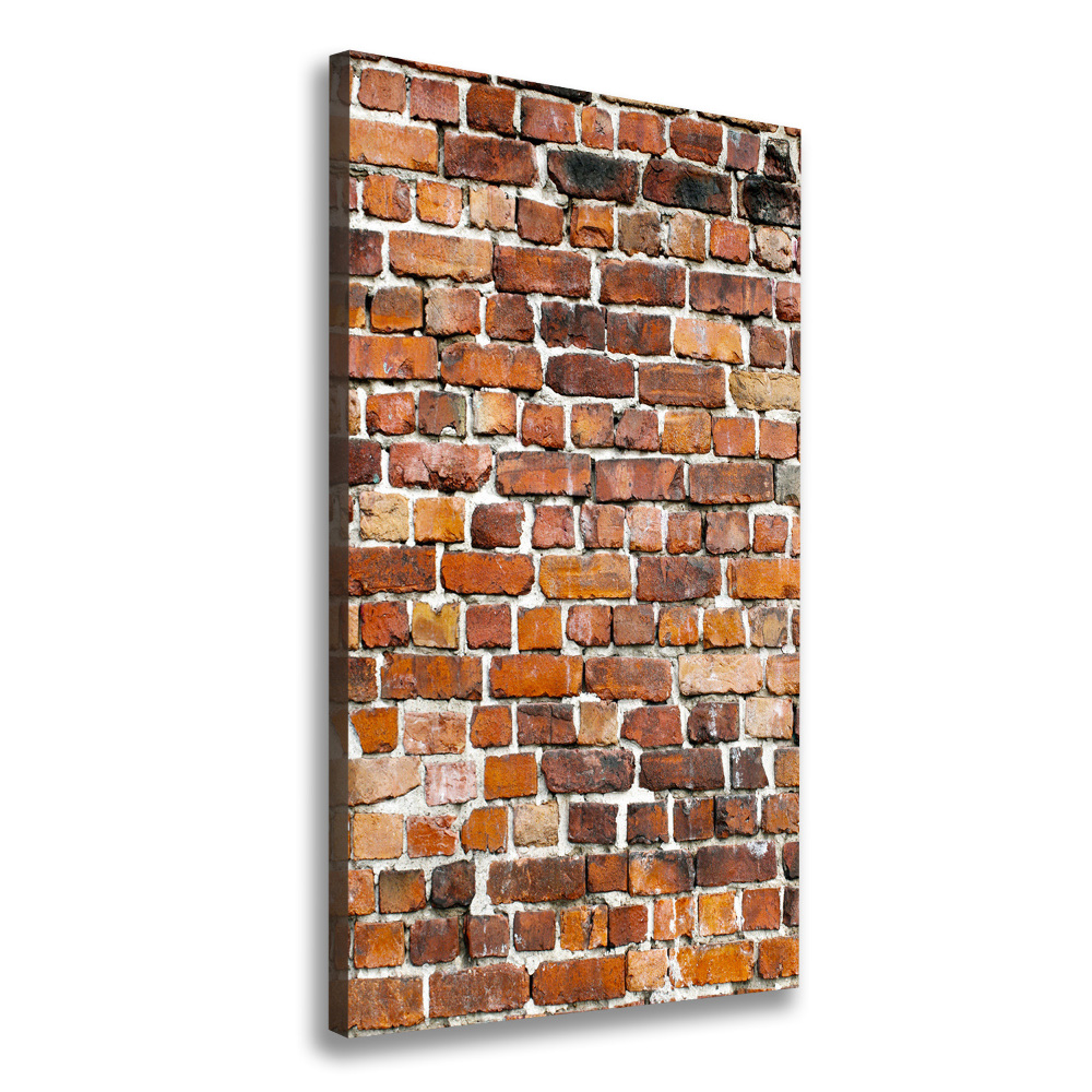 Large canvas wall art Brick wall