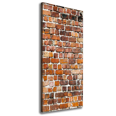 Large canvas wall art Brick wall