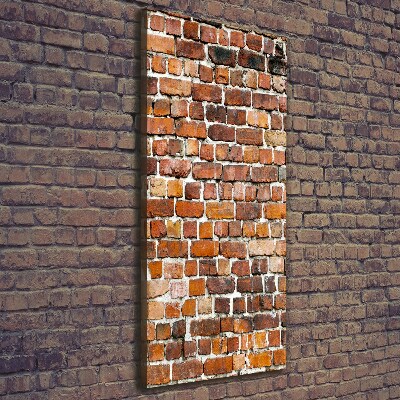 Large canvas wall art Brick wall