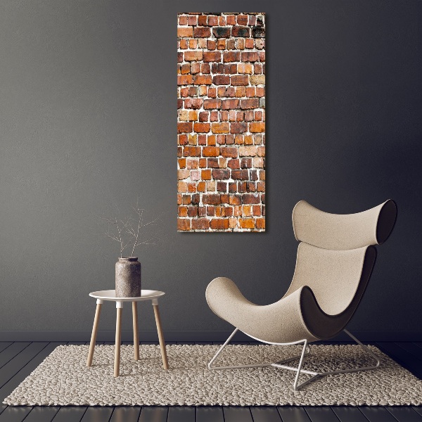 Large canvas wall art Brick wall