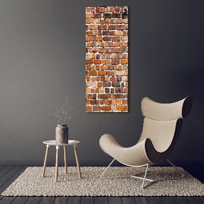 Large canvas wall art Brick wall