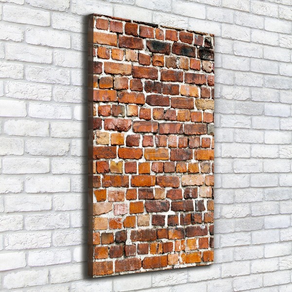 Large canvas wall art Brick wall