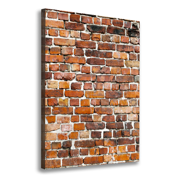 Large canvas wall art Brick wall