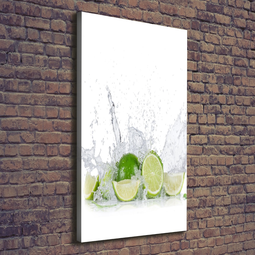 Canvas print Lime