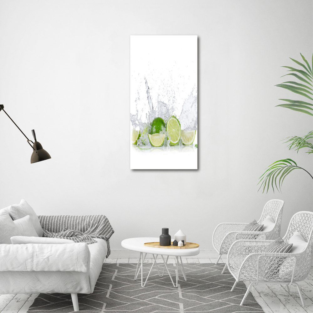 Canvas print Lime