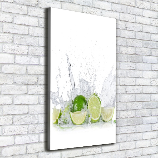 Canvas print Lime