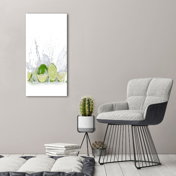 Canvas print Lime