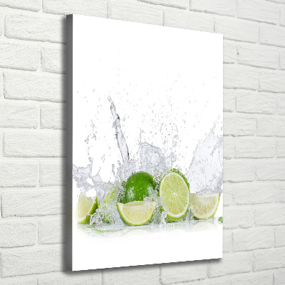 Canvas print Lime