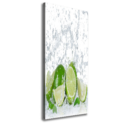 Canvas wall art Lime