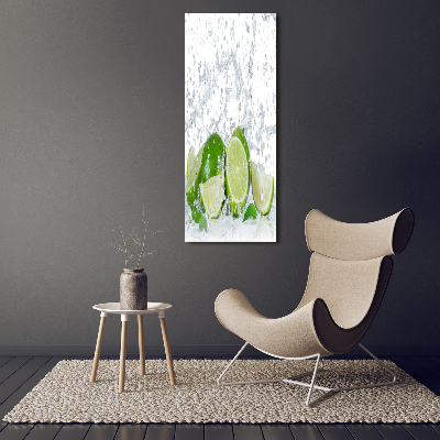 Canvas wall art Lime