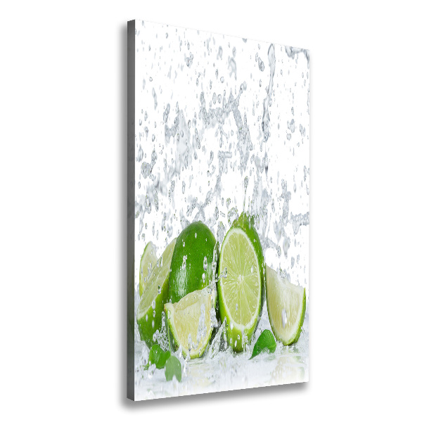 Canvas wall art Lime